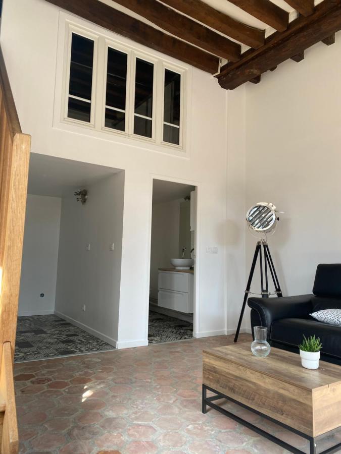 Studio Duplex Avec Spa Et Cour Privee Bonnelles エクステリア 写真